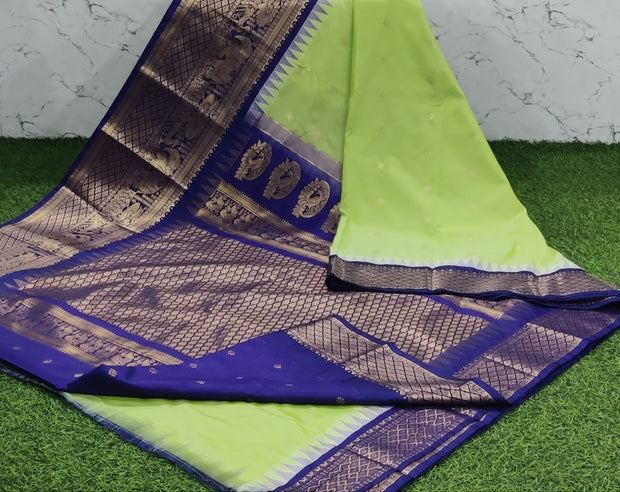 Light Green Gadwal Pattu 2 F5-5