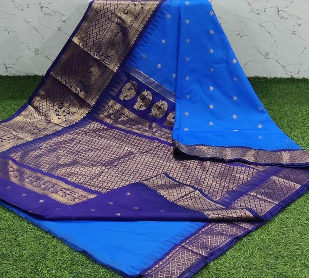 Blue Gadwal Pattu 2 F5-4