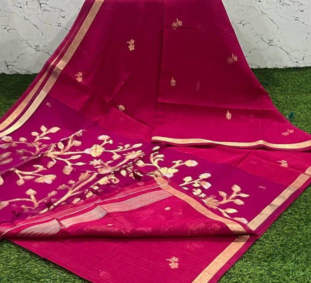 Pink Muslin Jamdani 9 I5-5