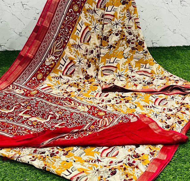 Yellow Maheshwari 10 I5-14