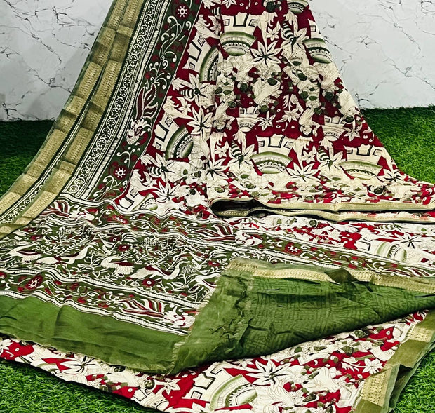 Red Maheshwari 10 I5-12