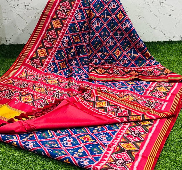 Blue Patola Pattu 10 I5-9