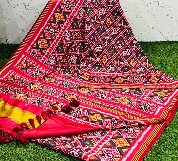 Brown Patola Pattu 10 I5-10