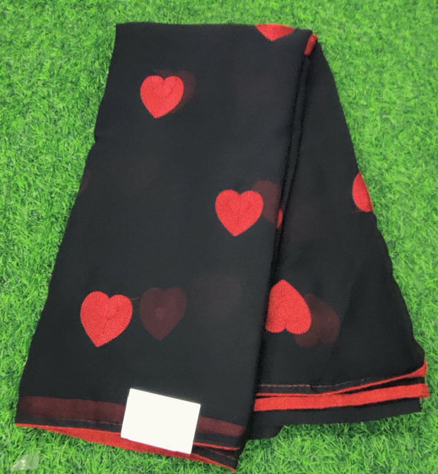 Black Sweetheart Georgette 5 F5-5