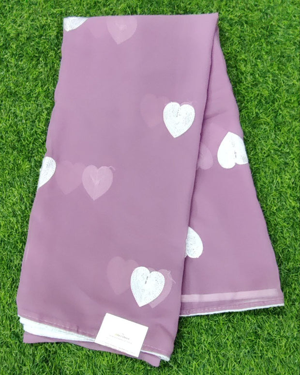 Onion Pink Sweetheart Georgette 5 F5-3