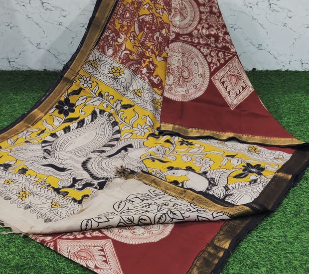 Yellow Kalamkari 7 F5-9