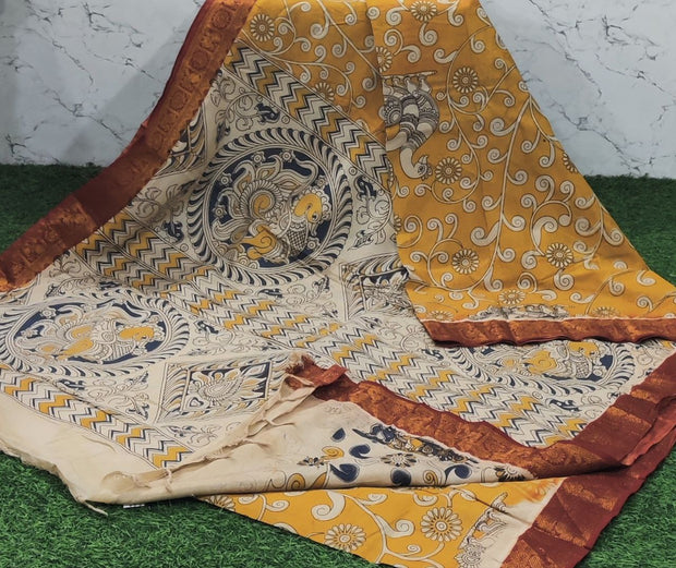 Mustard Kalamkari 7 F5-1