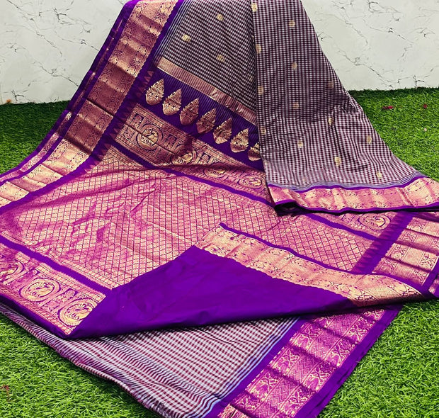 Brown LW Kanchi Pattu 16 I5-4