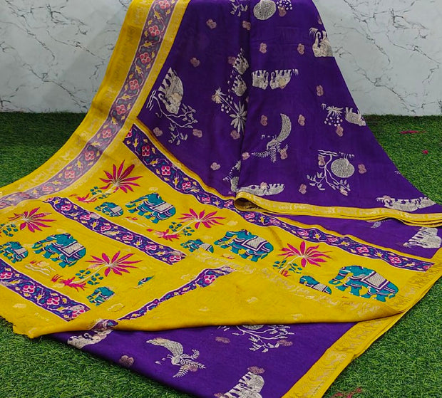 Purple Mysore Crepe 18 I5-16