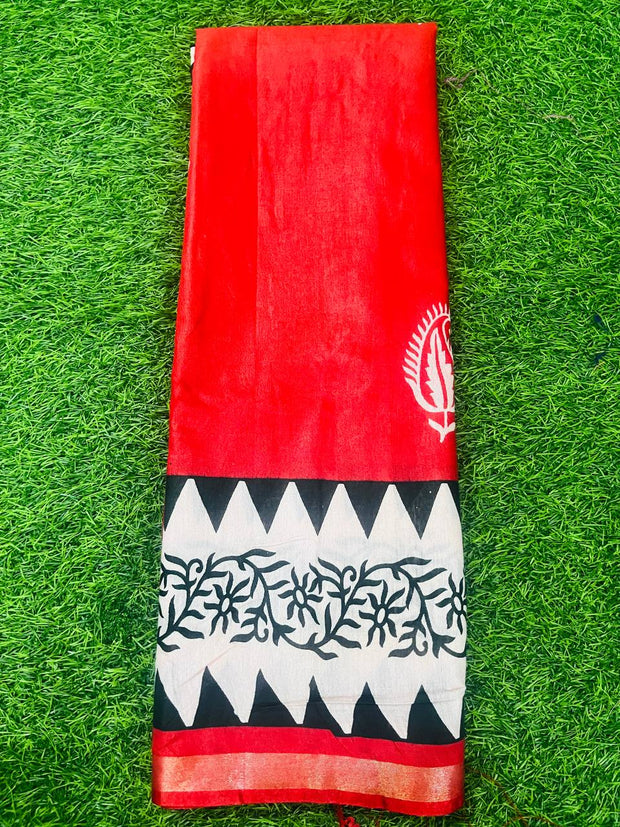 Red Handloom Mangalgiri 17 I5-4E
