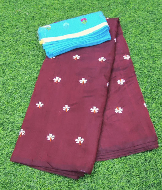 Brown Khadi Cotton 7 C5-12E