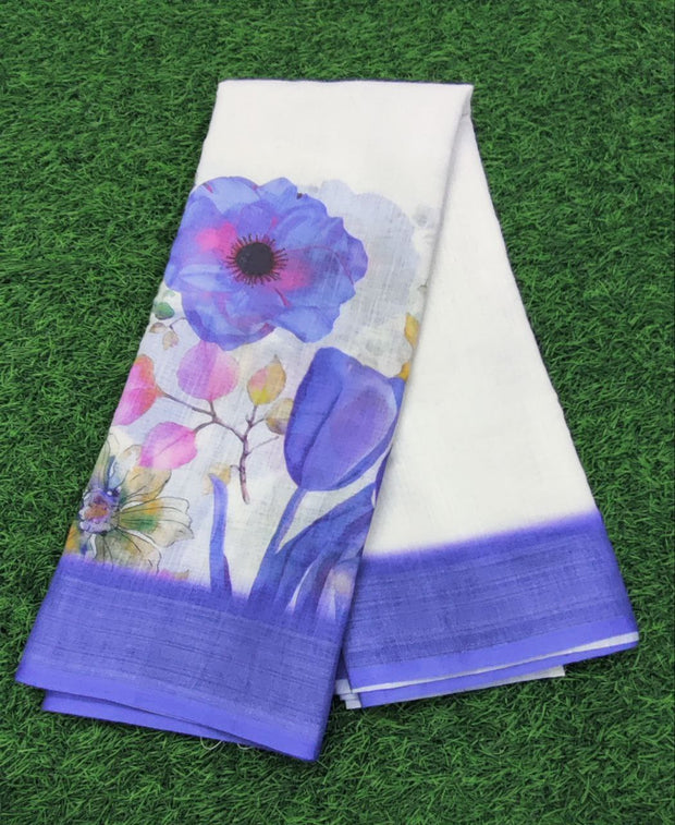 Blue Linen Voile 8 C5-4E