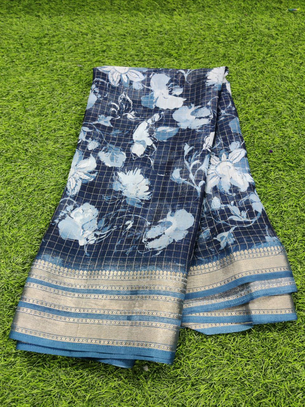 Blue Dola Georgette 23 I5-10E