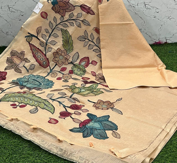 Gandham Applique Silk Kota 26 I5-11