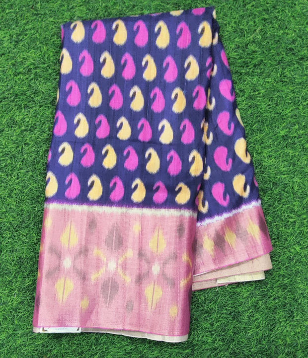 Blue Tussar Patola 15 C5-2E