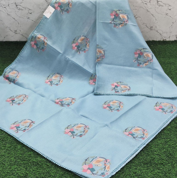 Blue Handloom Kota 19 C5-8