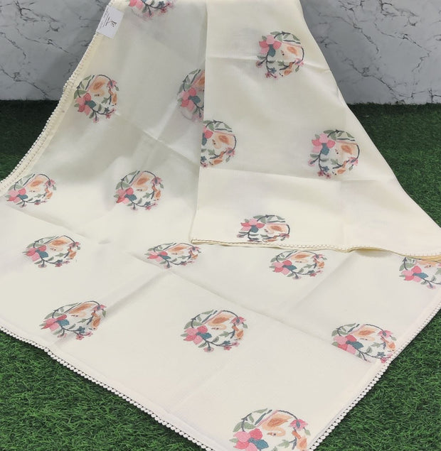 Cream Handloom Kota 19 C5-11