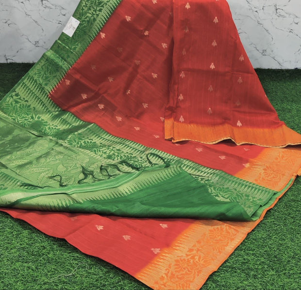 Red Vidharba Silk 20 C5-13