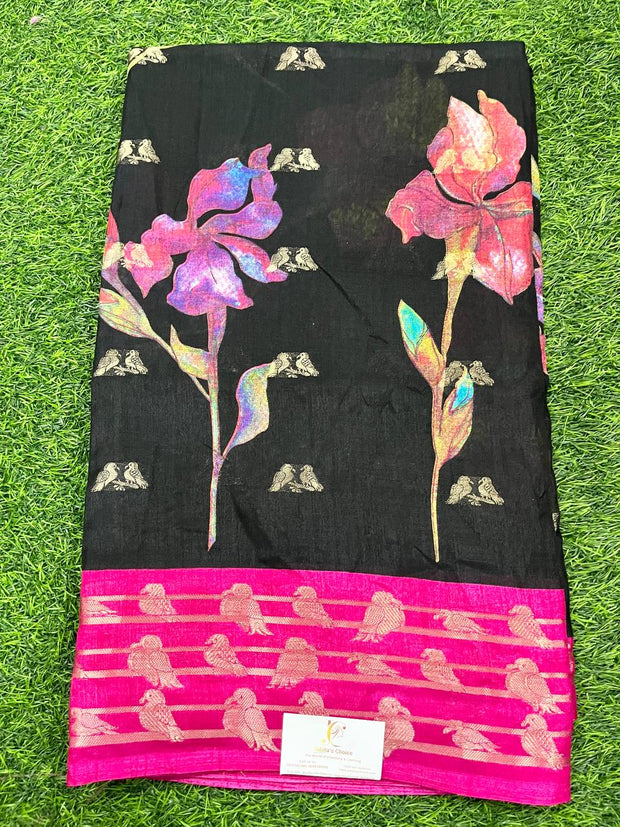 Black Mysore Crepe 29 I5-7E