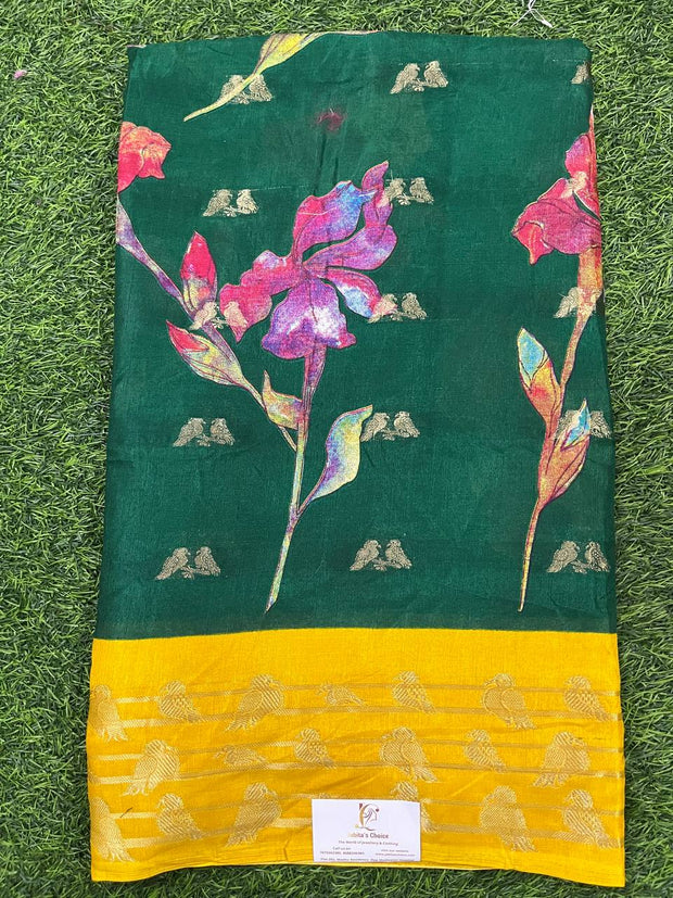 Bottle Green Mysore Crepe 29 I5-9E