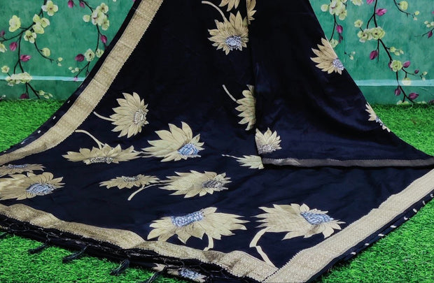 Black Banaras Pattu 30 I5-5E