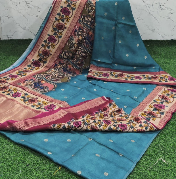 Rama Green Raw Mango Kalamkari 20 C5-2