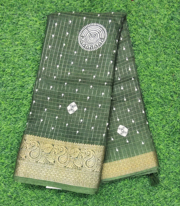 Green Patola Crepe 21 C5-1E