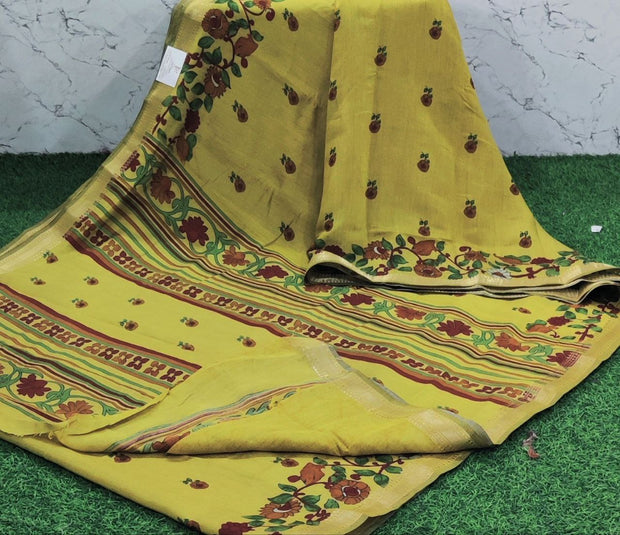 Yellow Maheshwari 27 F5-10