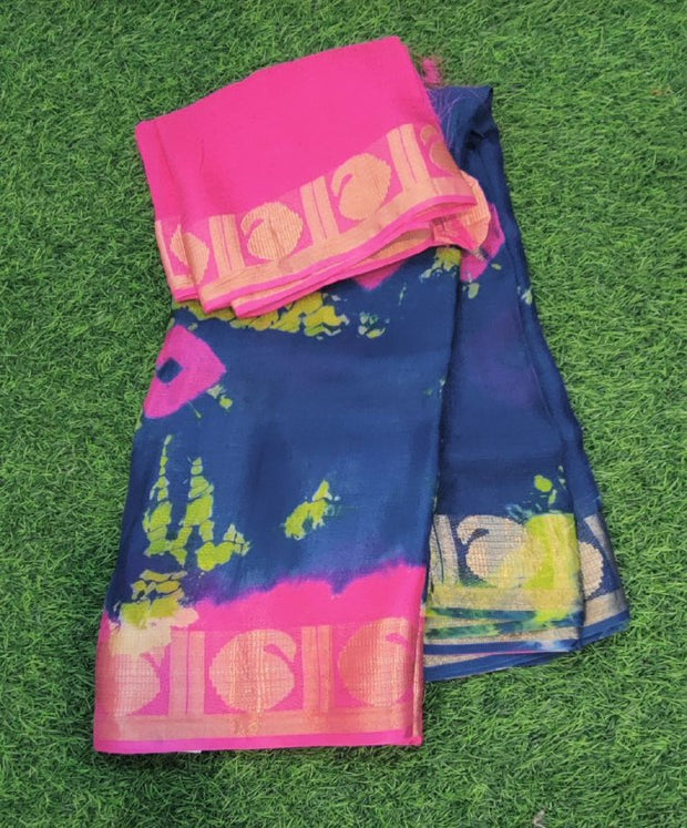 Blue Kadhi Georgette 22 C5-6E