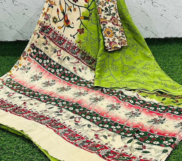 Green Crepe Georgette 24 C5-6