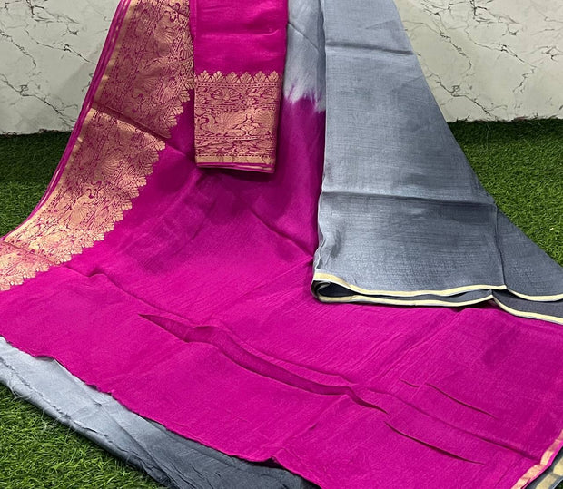 Grey Kadhi Georgette 24 C5-2