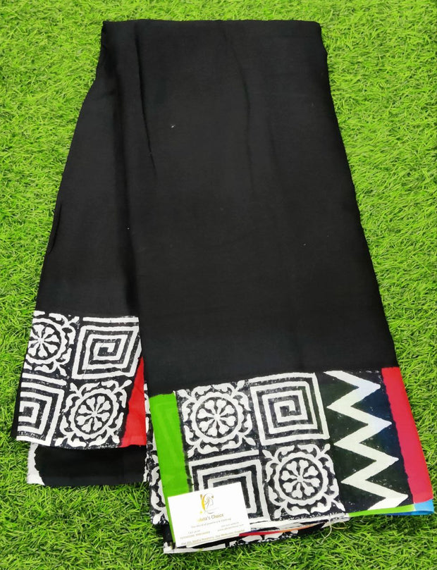 Black Chanderi 25 C5-7E