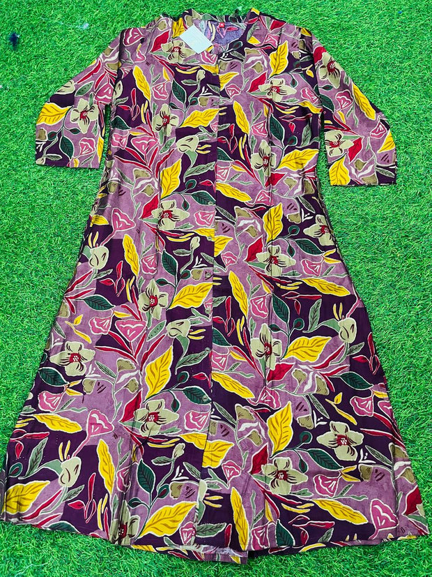 Maroon Rayon Top 6 J5-8E