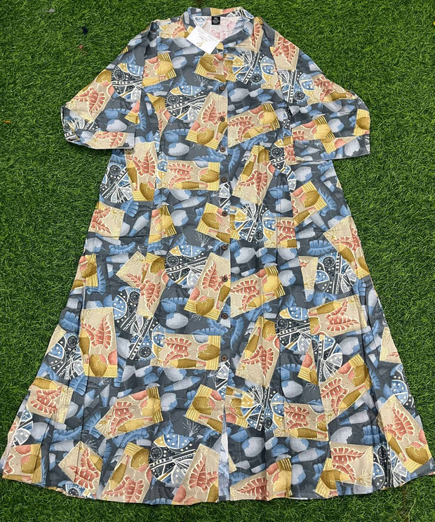 Steel Grey Rayon Top 6 J5-10E