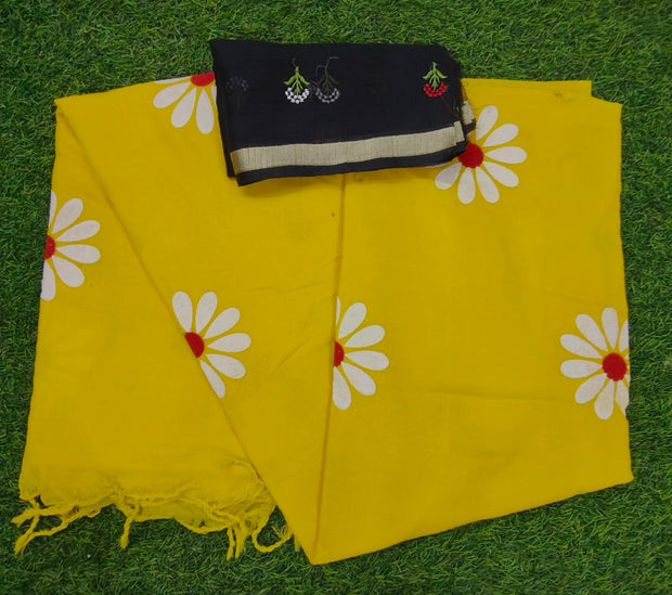 Yellow Handloom Cotton 28 C5-9E