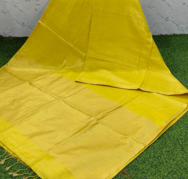 Yellow Tissue Embroidery 14 H5-11