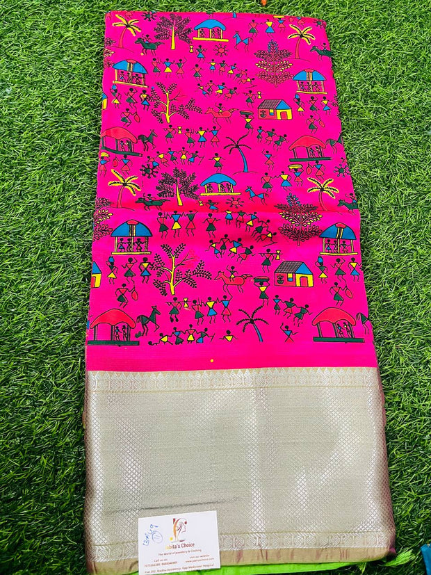 Pink Mangalgiri Pattu 10 J5-8E