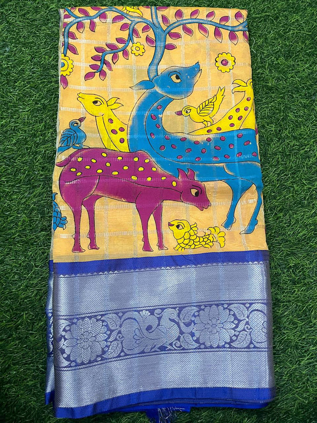 Yellow Mangalgiri Pattu 10 J5-4E