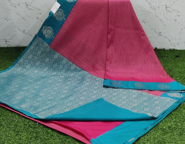 Rani Pink Dupiyana Pattu 6 G5-5