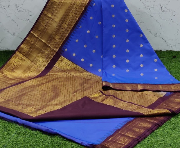 Blue Handloom Gadwal 7 G5-14
