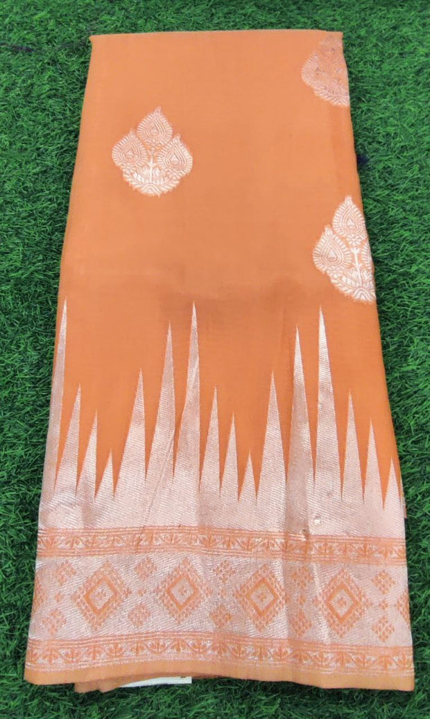 Orange Chanderi 11 JE-11E