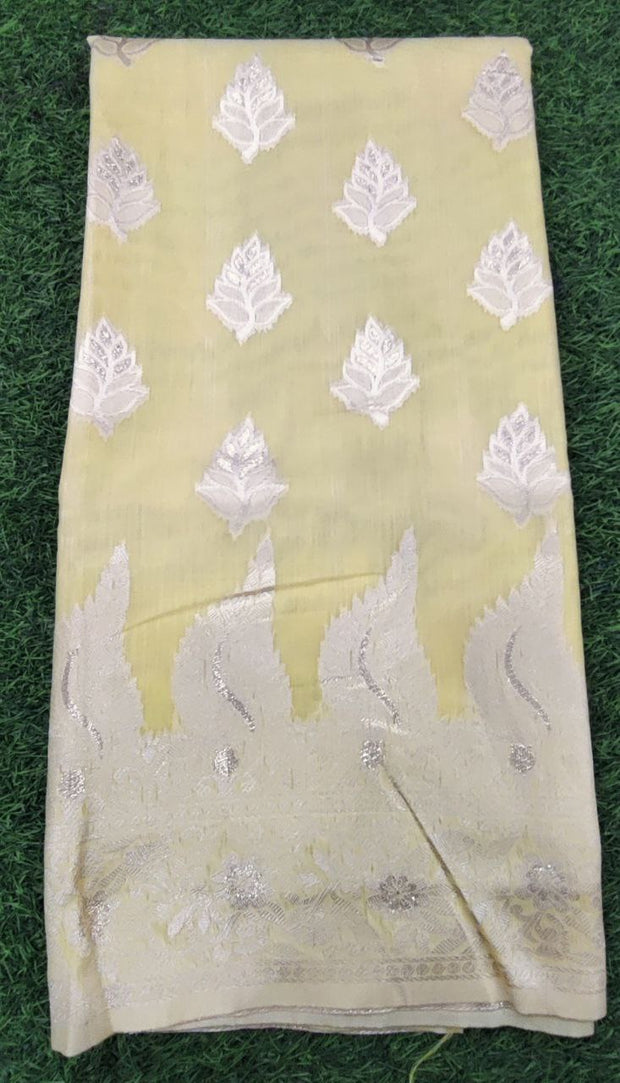 Yellow Chanderi 11 JE-10E