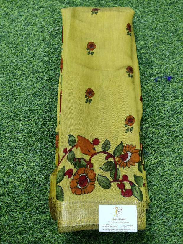 Yellow Maheshwari 13 J5-10E