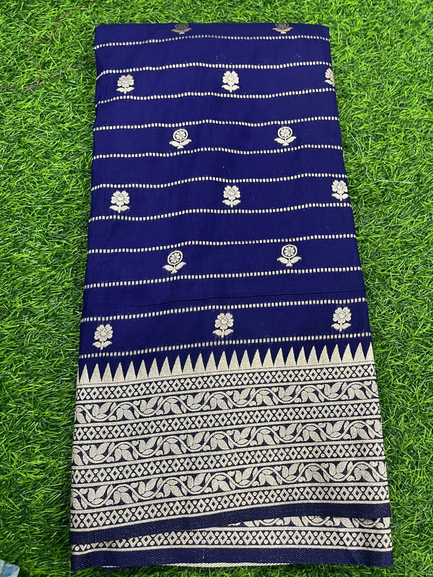 Dark Blue Katan Banaras 15 J5-3E