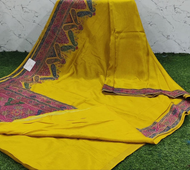 Yellow Kashmiri Work 13 G5-9