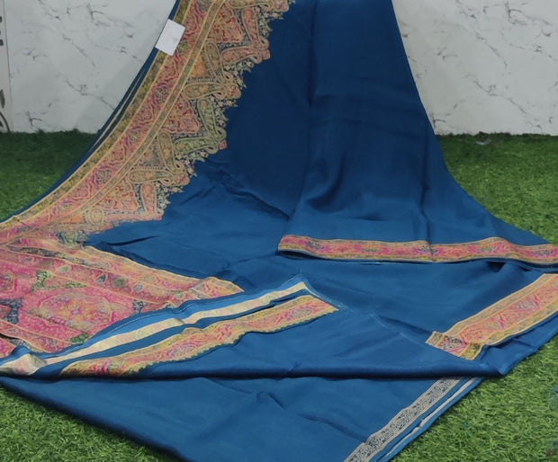 Peacock Blue Kashmiri Work 13 G5-8