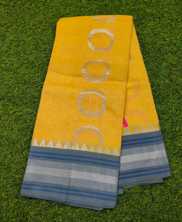 Yellow Chanderi 9 D5-9E