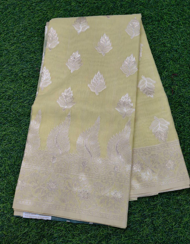 Yellow Chanderi 9 D5-3E