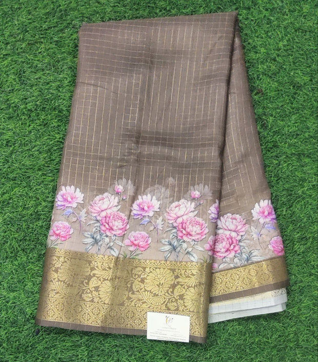 Beige Dola Georgette 7 D5-4E