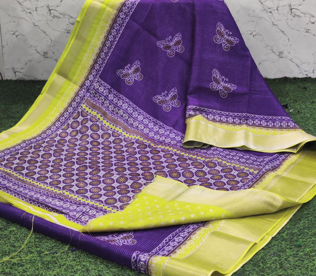 Lavender Mysore Crepe 21 J5-12